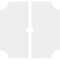 Ekena Millwork Locke Architectural Grade PVC Contemporary Ceiling Medallion, Two Piece, 40"OD x 3"ID x 24"C x 1"P CMP40LE2-03000 - alternate 4